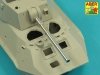 Aber 35L-308 Lufa 120mm 2A60 do rosyjskiego moździerza 2S23 Nona 1/35